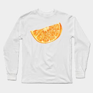 slice of orange Long Sleeve T-Shirt